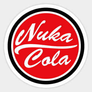 Nuka Cola logo Sticker